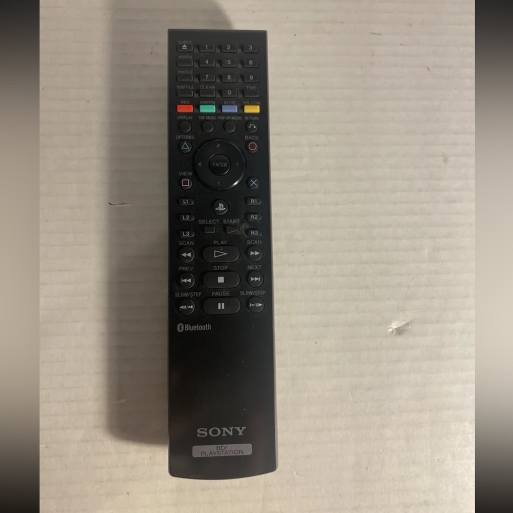 Official Sony PS3 BD Playstation 3 Media Blu-ray Disc Remote Control CECHZR1U